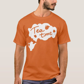 T-shirt tea time cadre thé est ma thérapie