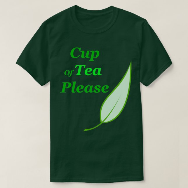 T-shirt Tea Time Cup Thé S'Il Vous Plaît (Design devant)