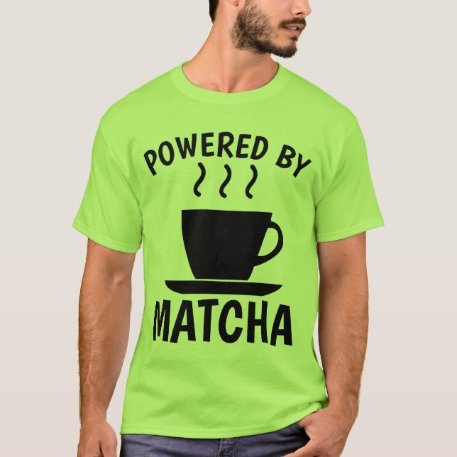 T-shirt TEA vert MATCHA (Devant)