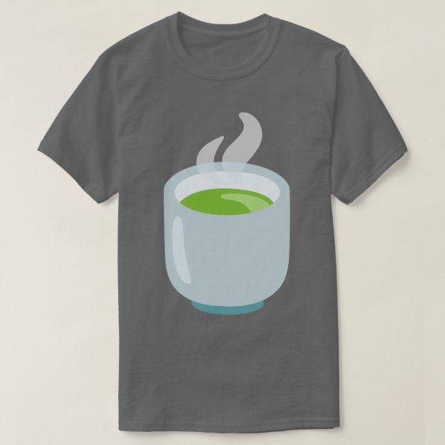 T-shirt Tea vert Matcha Tea vert Tea Tea up sans poignée (Design devant)