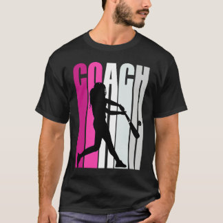 T-shirt Teach Female Baseballteacher Master Coach Softball