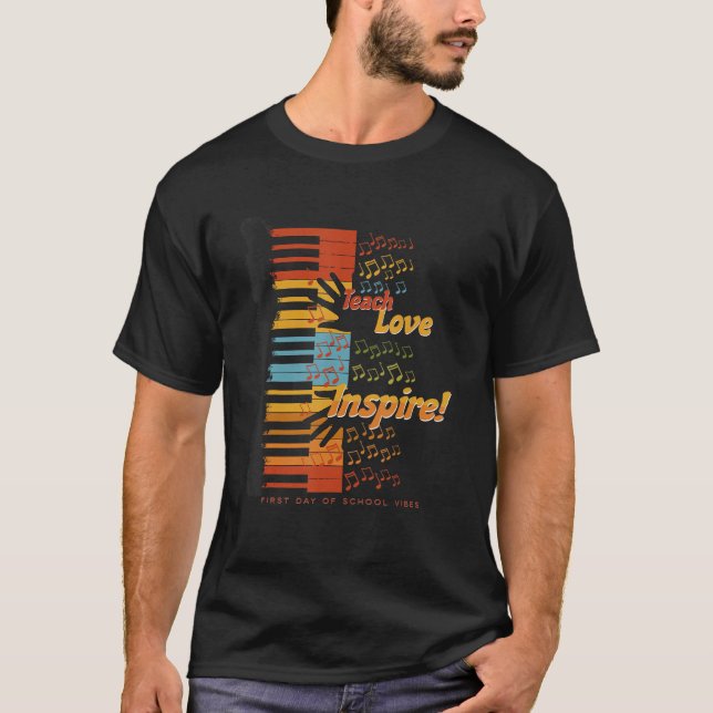 T-shirt Teach Love Inspire (Devant)