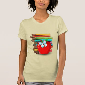 T-shirt Teacher Book tee
