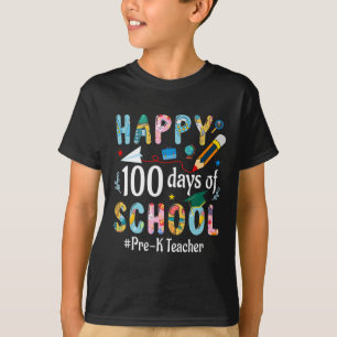 T-shirt Teacher Fun 100th Day Of School