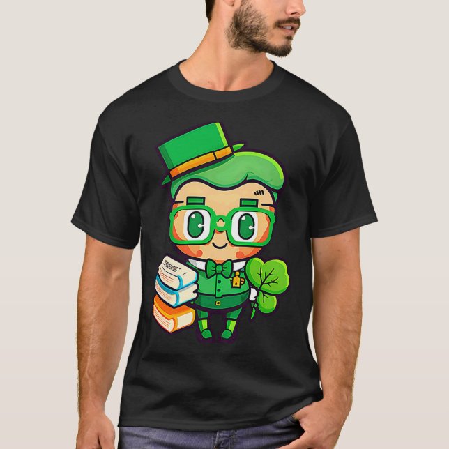 T-shirt Teacher Leprechaun St Patricks Day Teacher T Shirt (Devant)