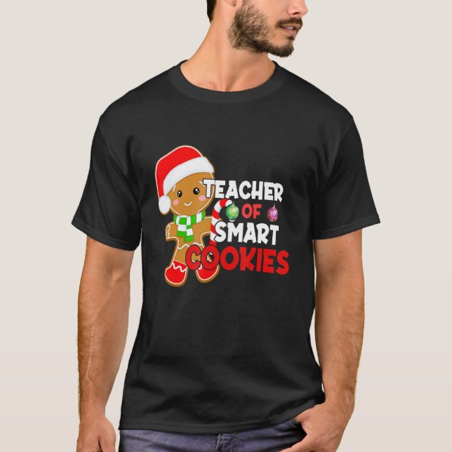 T-shirt Teacher of smart cookies 1 (Devant)