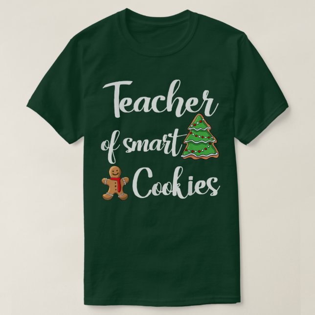 T-shirt Teacher Of Smart Cookies Love Baking Women Party G (Design devant)