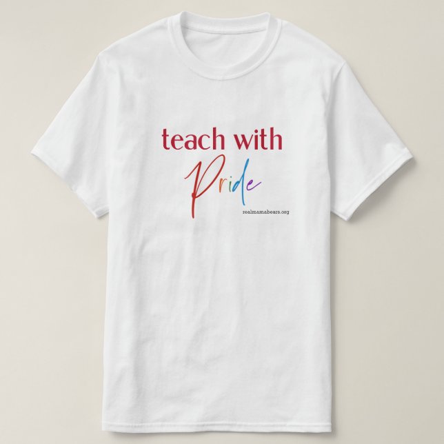 T-shirt Teacher Pride (Design devant)