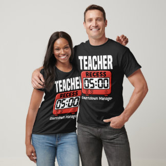 T-SHIRT TEACHER - RECESS COUNTDOWN MANAGER
