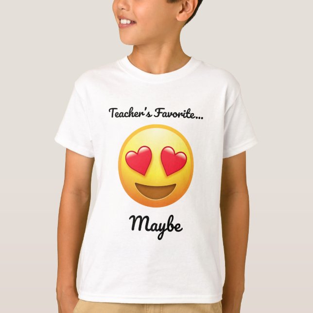T-shirt Teacher’s Favorite Maybe | Cheeky Student Tee (Devant)
