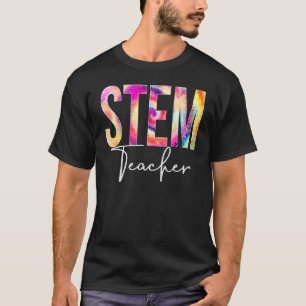 T-shirt Teacher Tie Dye Retour À L'École Femmes Appréciati