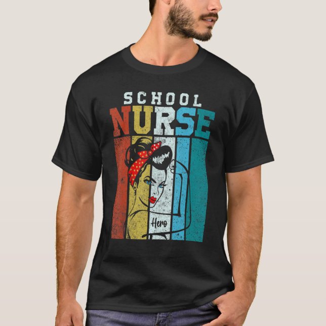 T-shirt Teachers Back To School Nurse Summer Vacation (Devant)