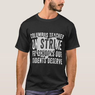 T-shirt Teachers Grève OH Teacher Columbus Ohio School