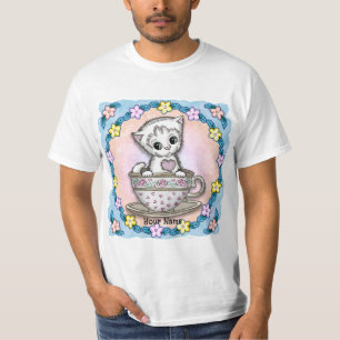 T-shirt Teacup Kitten Chat