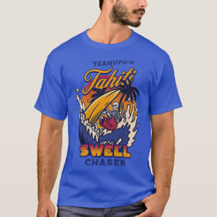 T-shirt Teahupoo Tahiti Big Wave Surf 3