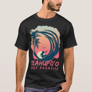 T-shirt Teahupoo-Tahiti-Surf-Paradise-Tshirt