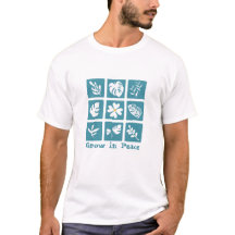 Teal et Blanc Minimaliste Botanique Nom Personnali