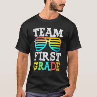 T-shirt Team 1st Grade Squad First Teacher Student Back To