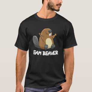 T-shirt Team Beaver Funny Beaver