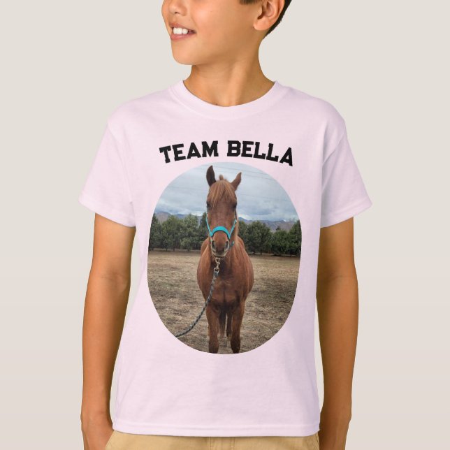 T-shirt Team Bella Kids T Shirt (Devant)