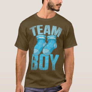 T-shirt Team Boy Futurs Parents Bébé Faire-part Sexe R