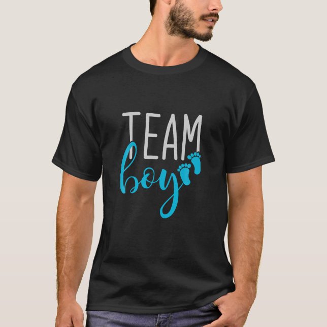 T-shirt Team Boy Gender Reveillez T Shirt (Devant)
