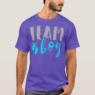 T-shirt Team Boy Genre Reveval Baby shower Merch