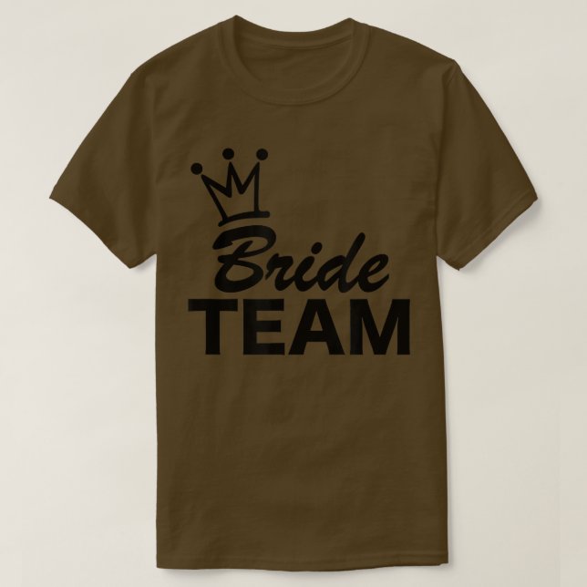 T-shirt Team Bride Stag Night , Womens  Party  (Design devant)