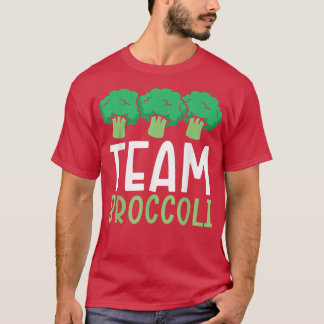 T-shirt Team Broccoli Vegan Lover Vegetable Healthy Vegeta