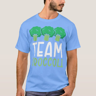 T-shirt Team Broccoli Vegan Lover Vegetable Healthy Vegeta