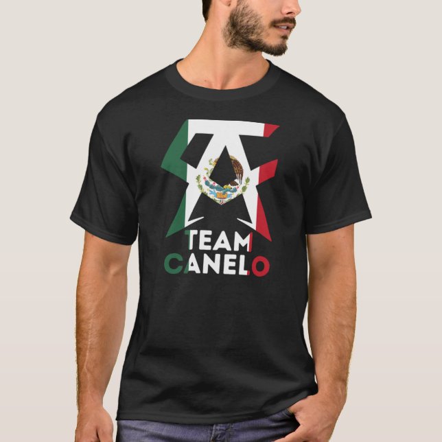 T-shirt Team Canelo Alvarez, logo canelo, canelo (Devant)