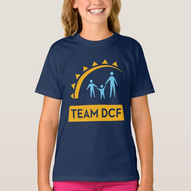 T-shirt Team DCF Girls (Devant)