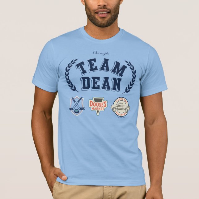 T-shirt Team Dean Gilmore Girls Design (Devant)