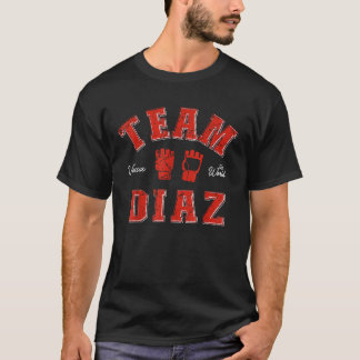 T-shirt TEAM DIAZ Vs The World Family Nom Fighter
