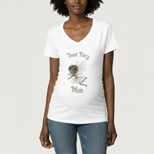 T-shirt Team Fairy Mom pour Baby shower