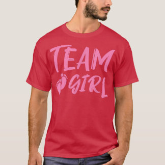 T-shirt Team Girl Gender Reveal Baby Shower