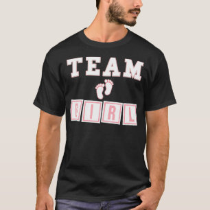 T-shirt TEAM GIRL Gender Reveal Party 2017