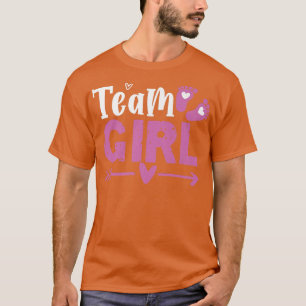 T-shirt Team Girl Matching Famille Genre Reveillez Baby Sh