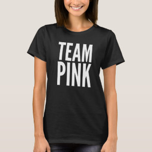T-shirt Team Girl Rose Girl Baby shower Adoption Genre Re