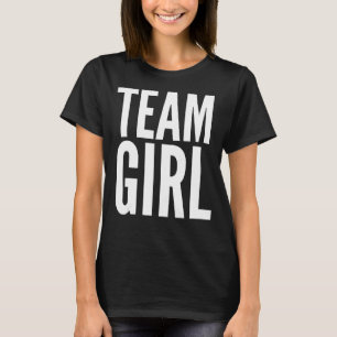 T-shirt Team Girl Rose Girl Baby shower Adoption Genre Re