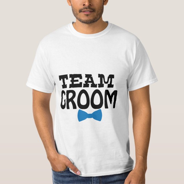 T-shirt Team Groom (Devant)