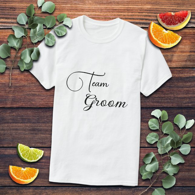 T-shirt Team Groom (Créateur téléchargé)