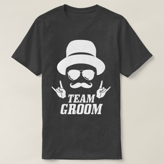 T-shirt Team GroomBachelor Party2106  (Design devant)
