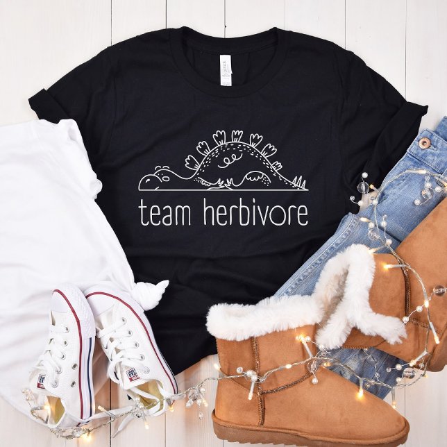 T-shirt Team Herbivore, Funny Vegan, Cute Vegetarianism (Créateur téléchargé)