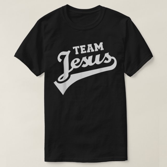 T-shirt Team Jesus Lifetime Membre drôle chemise Christian (Design devant)