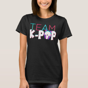 T-shirt Team K Pop Korean Pop Music Kpop