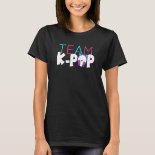 T-shirt Team K Pop Korean Pop Music Kpop