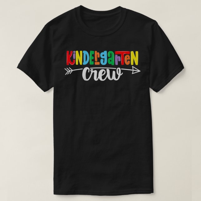 T-shirt Team Kindergarten Crew  (Design devant)