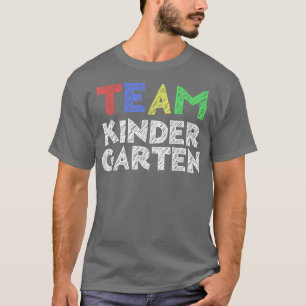 T-shirt Team Kindergarten Retour À L'École