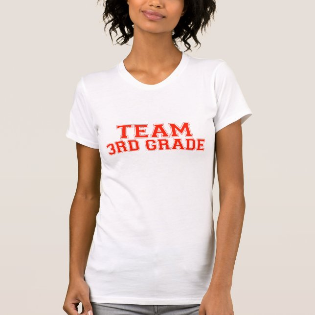 T-shirt Team la 3ème catégorie (Devant)